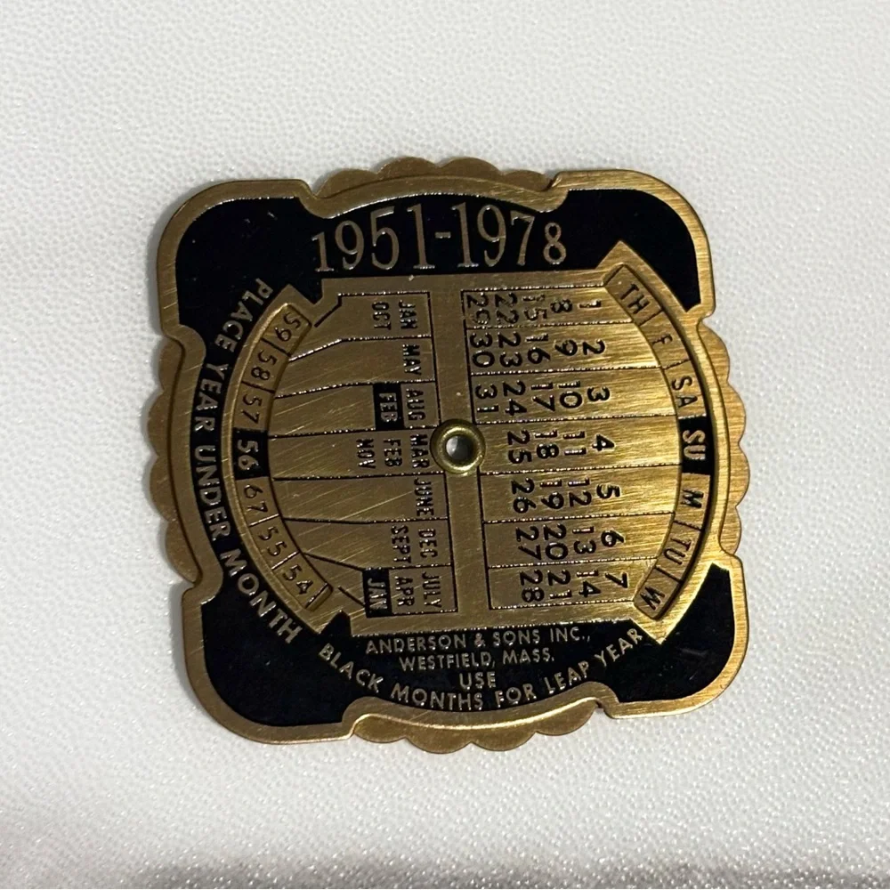 Anderson & Sons vintage brass